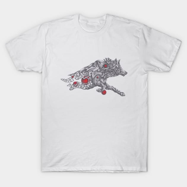 wolf king T-Shirt by Hedgeh0g